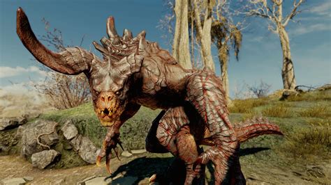 deathclaw hide fallout 4|fallout 4 mythic deathclaw.